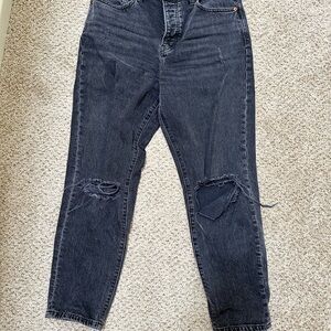 Lucky Brand Black Distressed Jeans